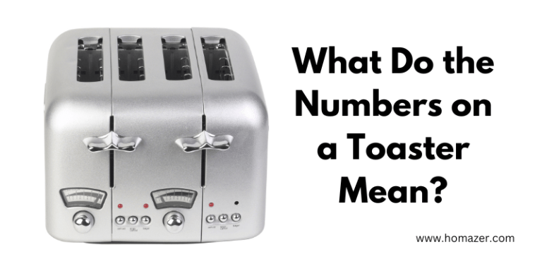 Numbers on a Toaster