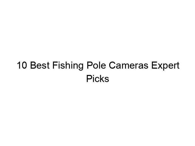 10 best fishing pole cameras expert picks 714