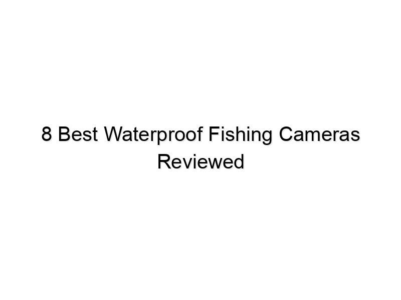 8 best waterproof fishing cameras reviewed 730