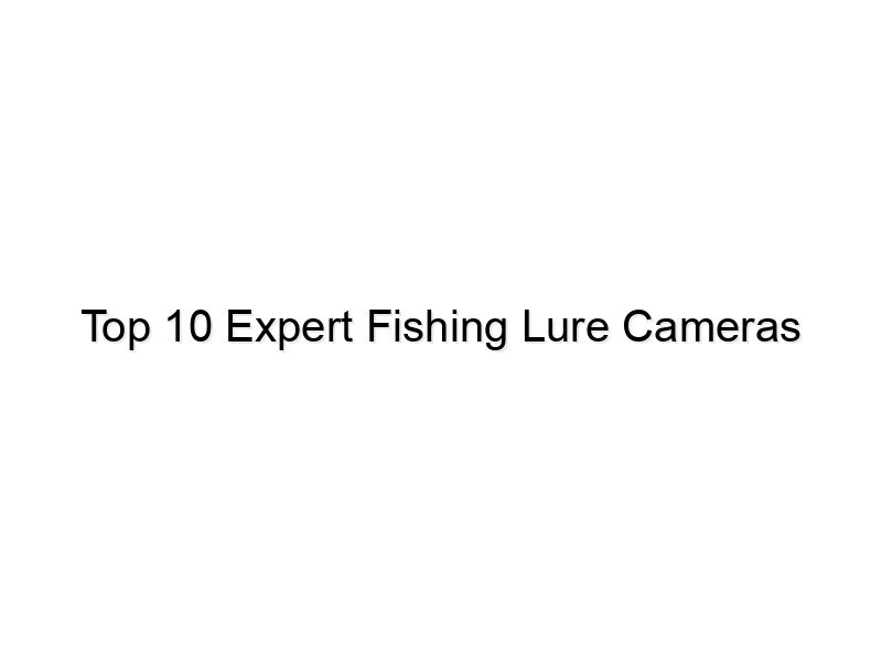 top 10 expert fishing lure cameras 707