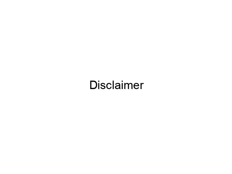 disclaimer 25 1