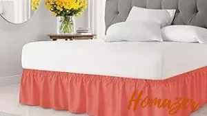 Top 5 best Bed Skirt With Elastic to buy