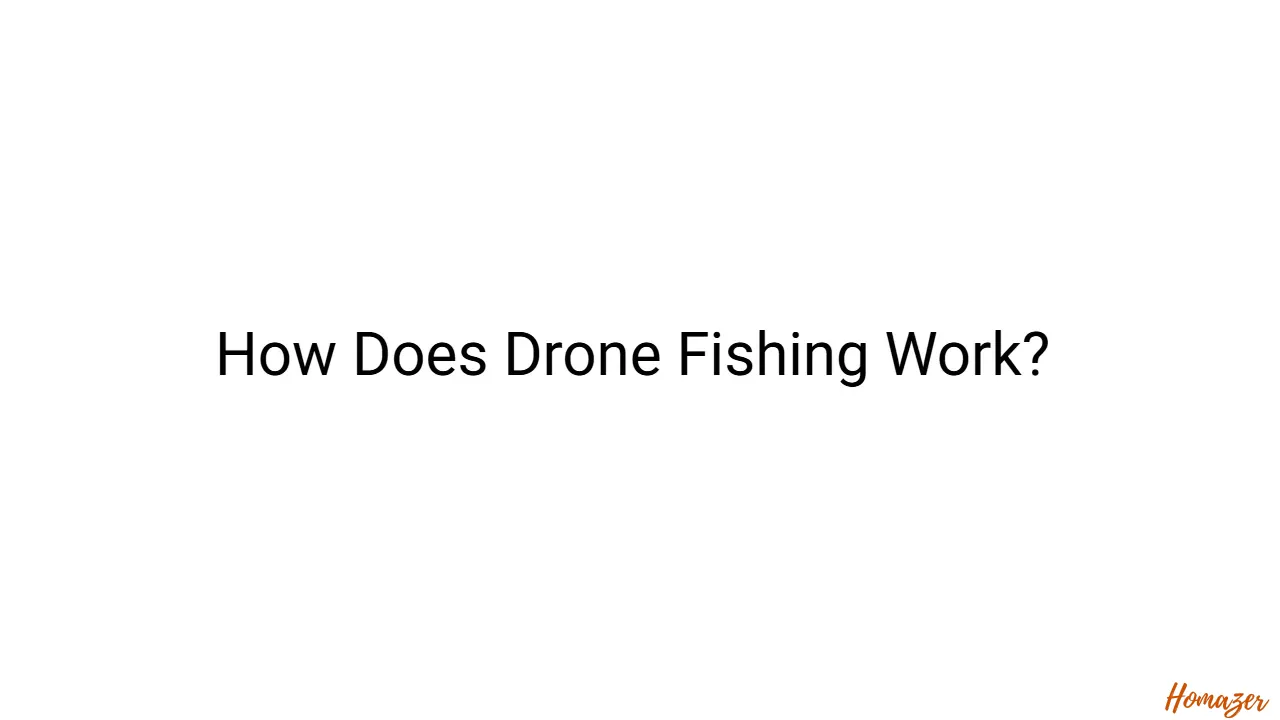 How Does Drone Fishing Work?