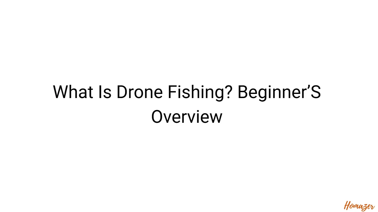 What Is Drone Fishing? Beginner’S Overview