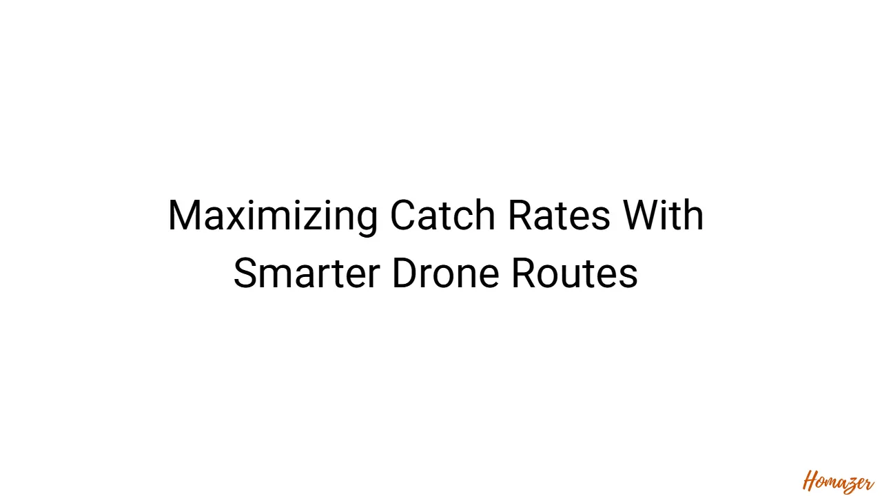Maximizing Catch Rates With Smarter Drone Routes