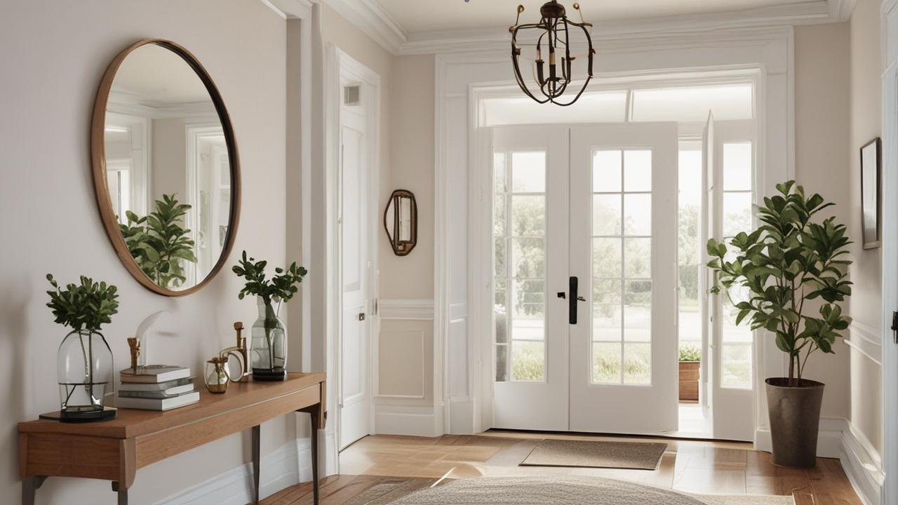 Finding the Right Size and Shape for Your Entryway Mirror