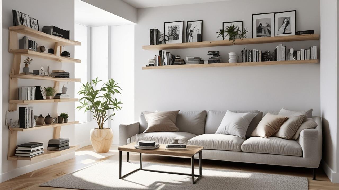 How To Choose Wall Shelves For A Small Apartment