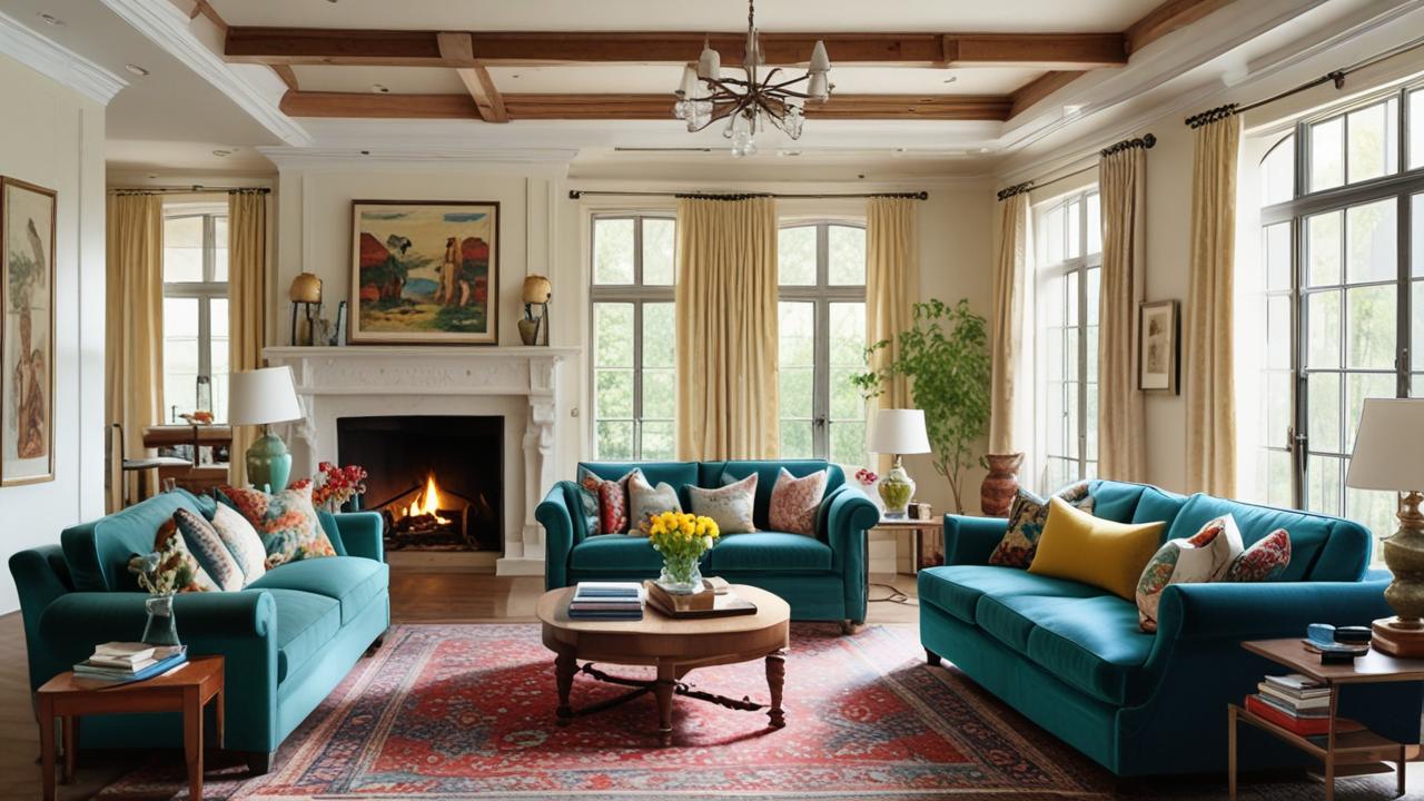 Making Zones with Rugs in Open Floor Plans